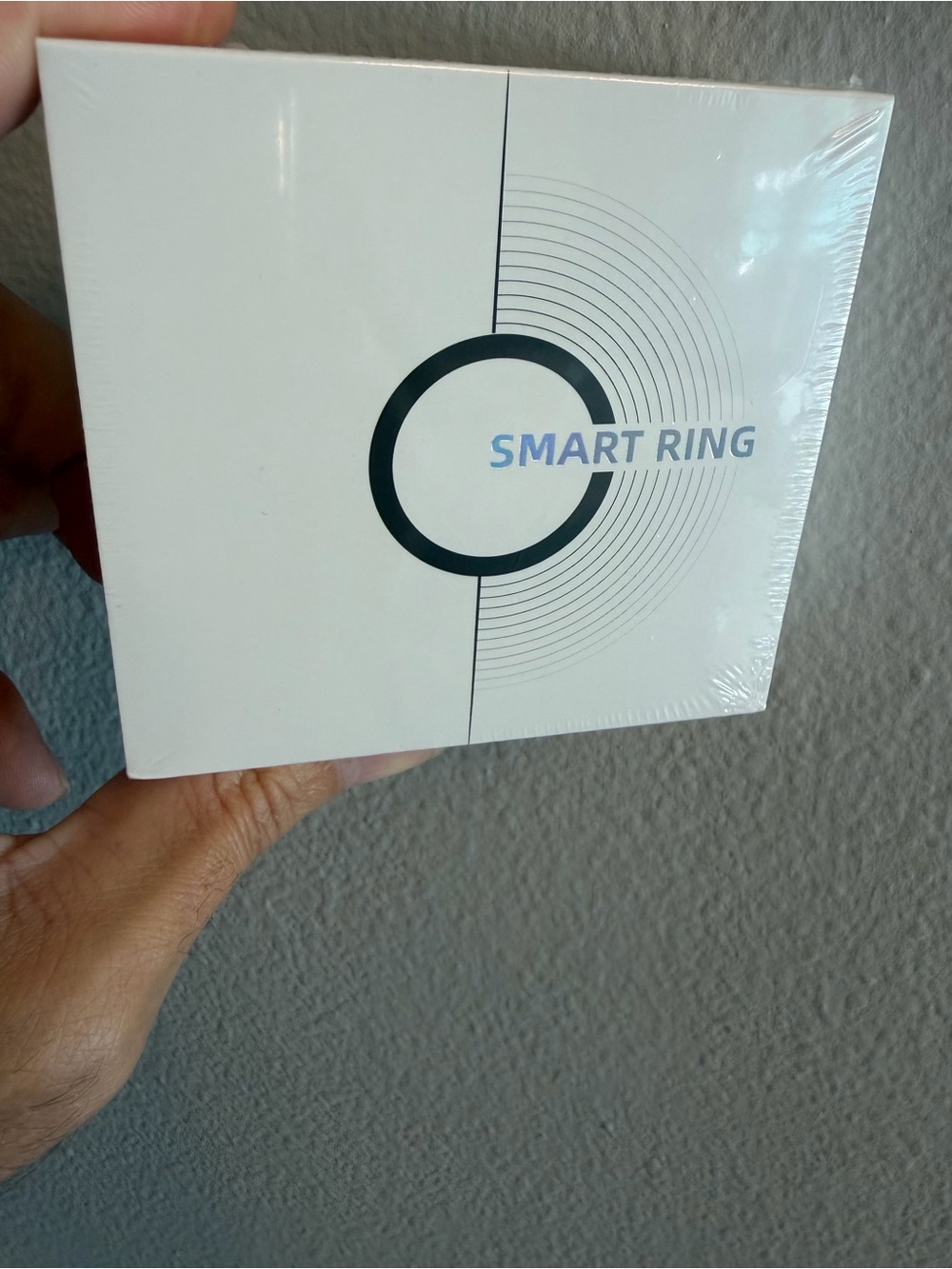 Smart Ring Fitness Tracker –Sleep & Activity Monitor with Charging Case - Silver